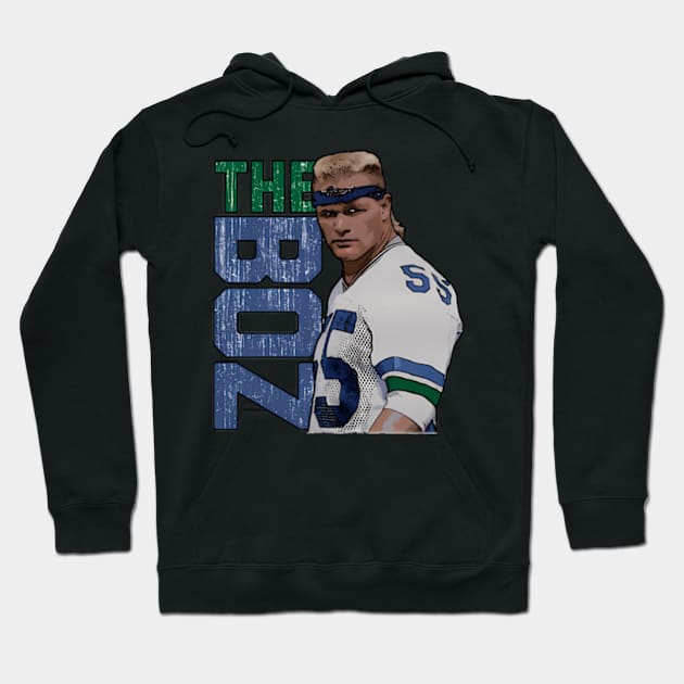 Brian Bosworth Seattle Lib Hoodie by binchudala